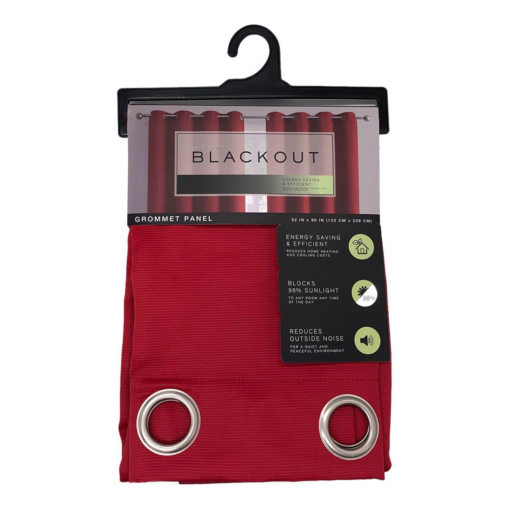 Cortina Victoria Classics Apollo Blackout de 55" x 90" - Rojo