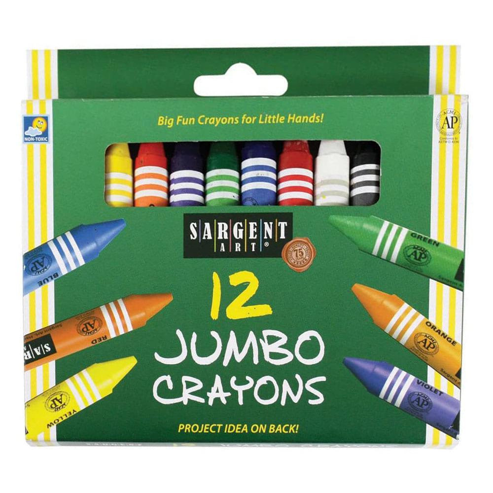 Crayones Jumbo Sargent 12 Piezas