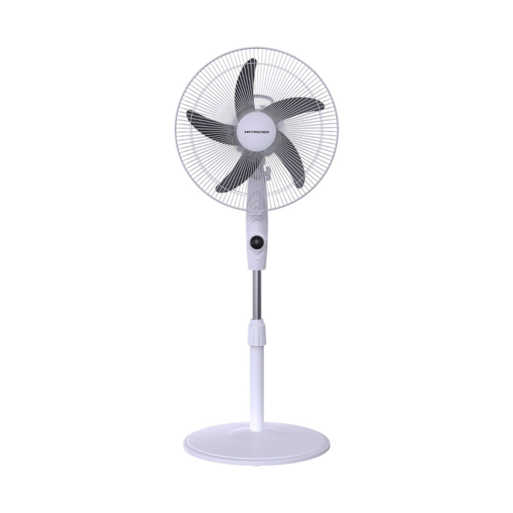 Abanico de Pedestal Premier de 16" / Recargable / Negro