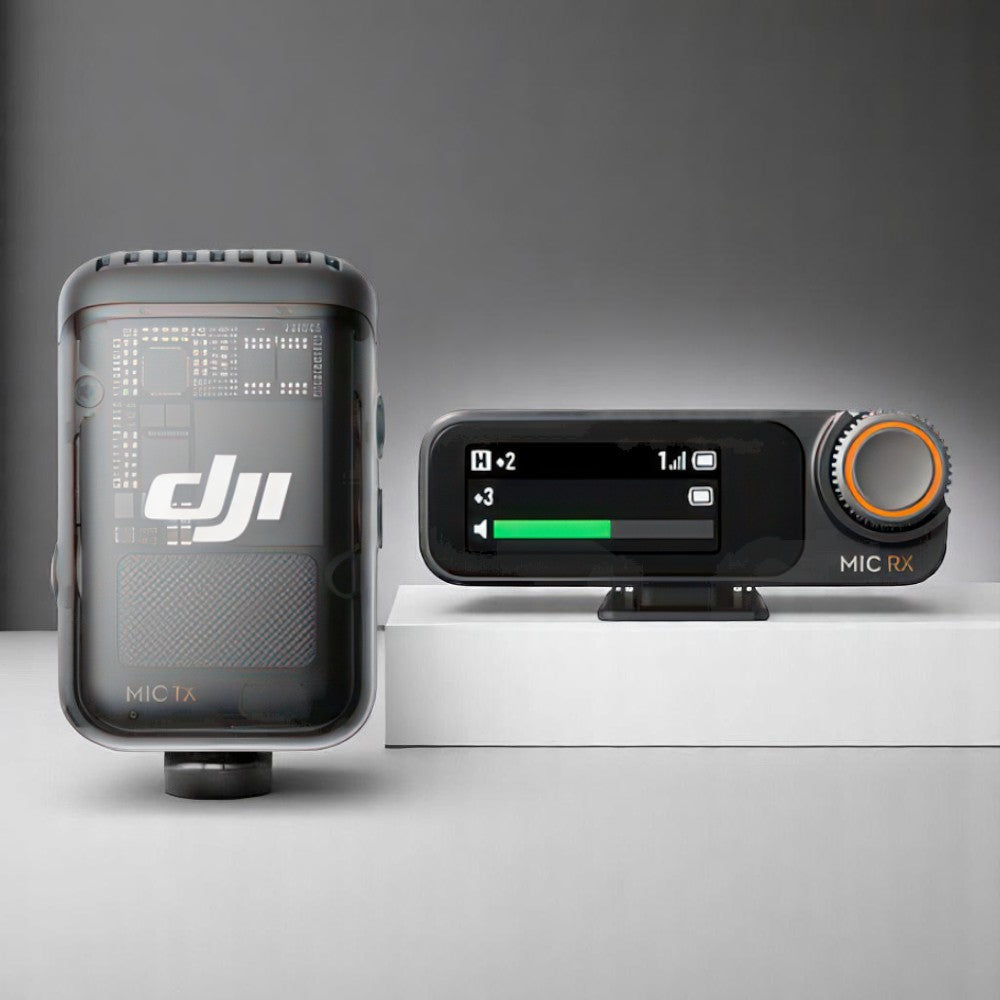 Microfono DJI Mic 2 (1 TX + 1 RX) / 250m de Alcance