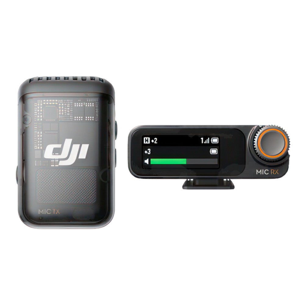 Microfono DJI Mic 2 (1 TX + 1 RX) / 250m de Alcance