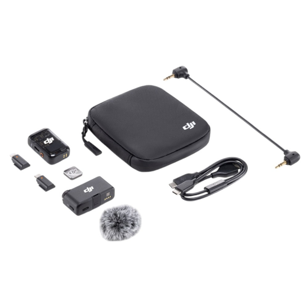 Microfono DJI Mic 2 (1 TX + 1 RX) / 250m de Alcance