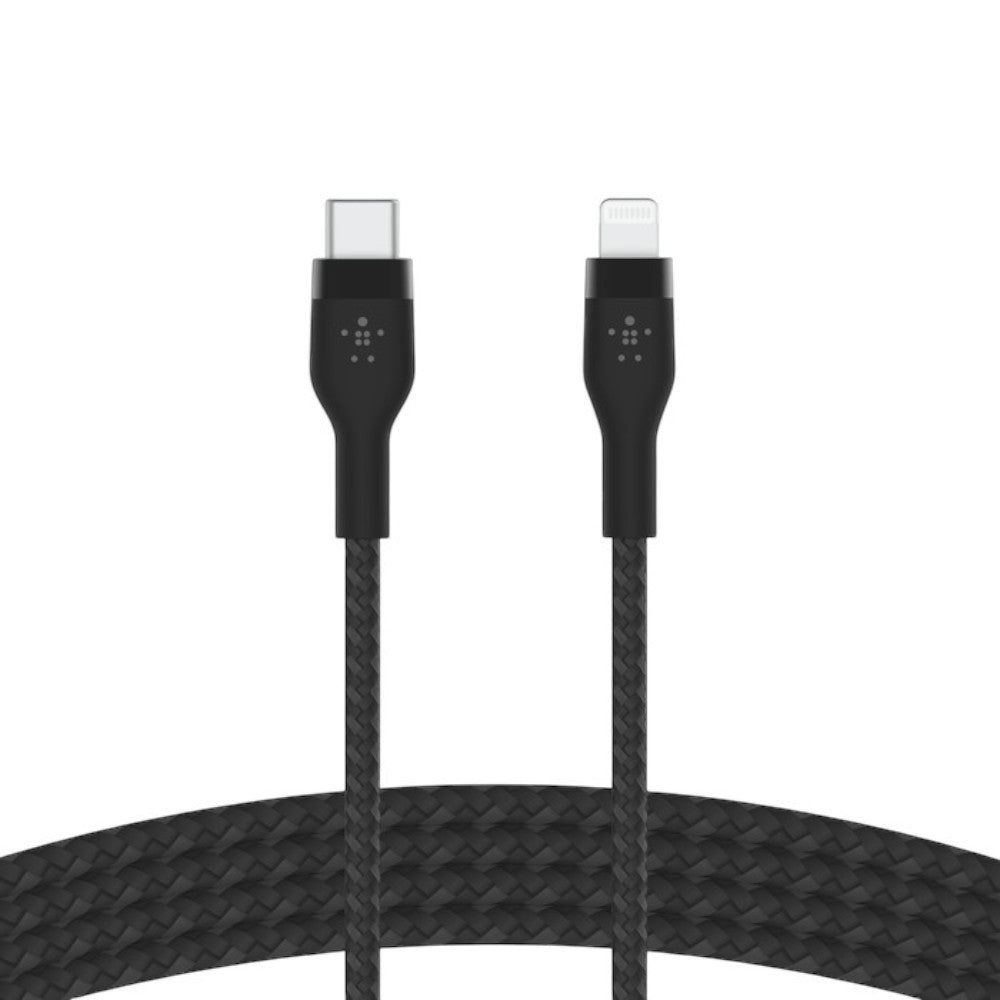 Cable Usb-C Belkin Conector Lightning 2Mt / Negro