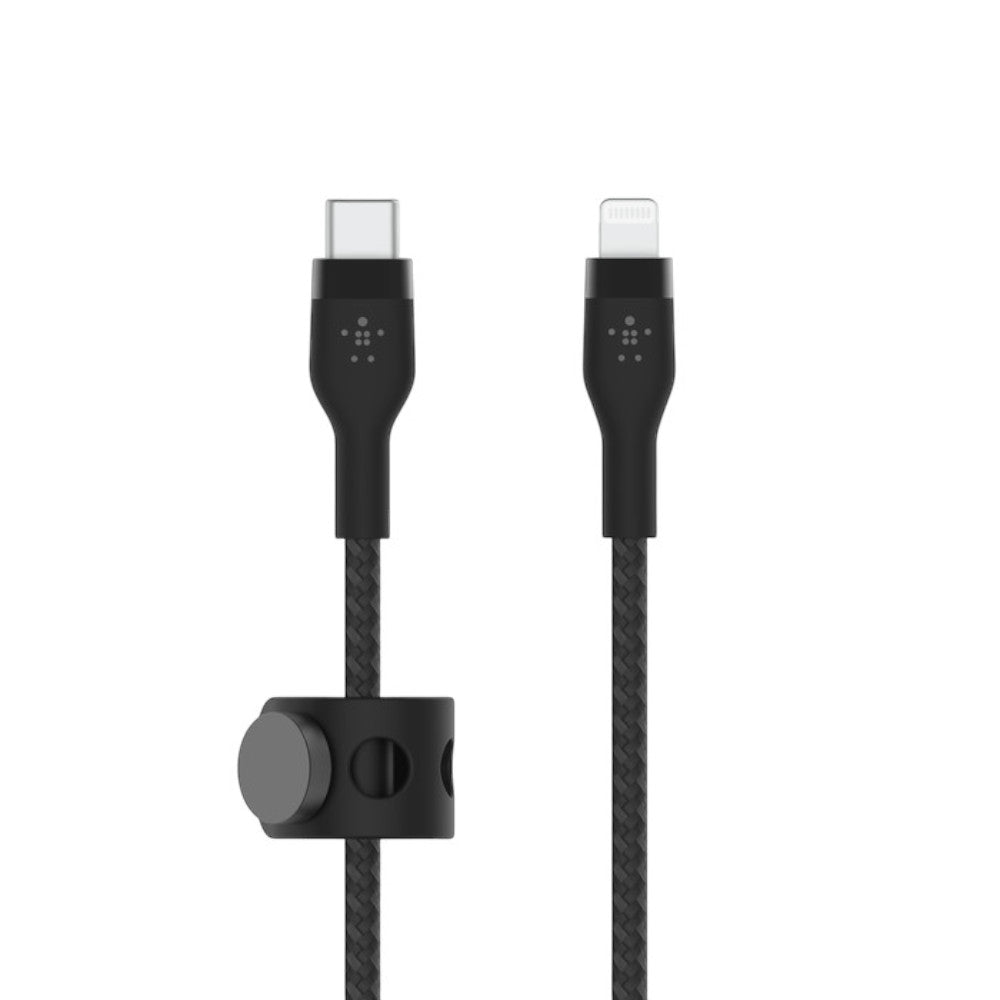 Cable Usb-C Belkin Conector Lightning 2Mt / Negro