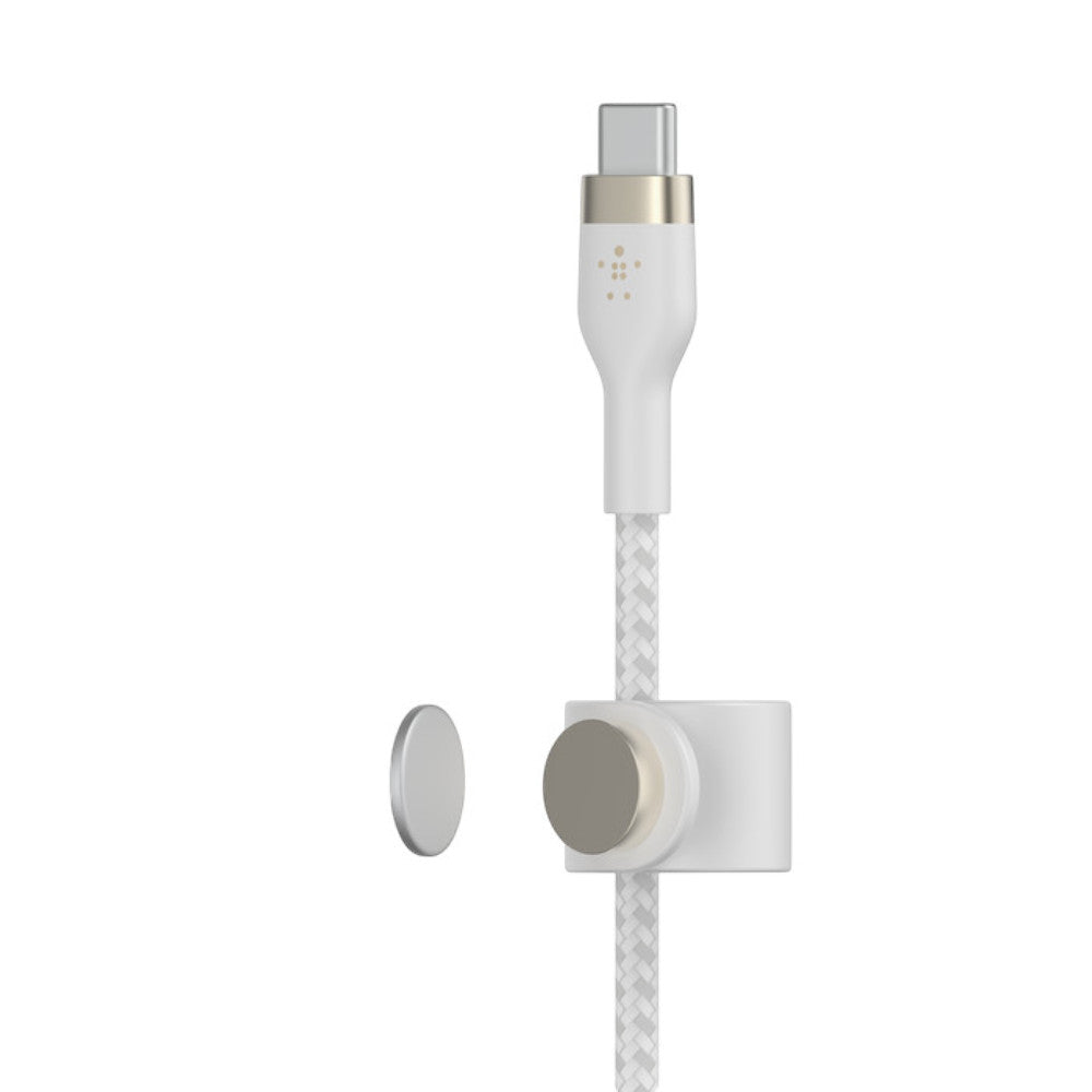 Cable Usb-C Belkin Conector Lightning 3Mt / Blanco