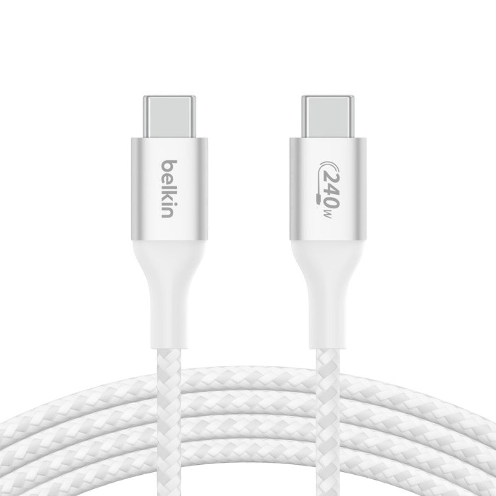 Cable Usb-C Belkin 240W / 2Mt / Blanco