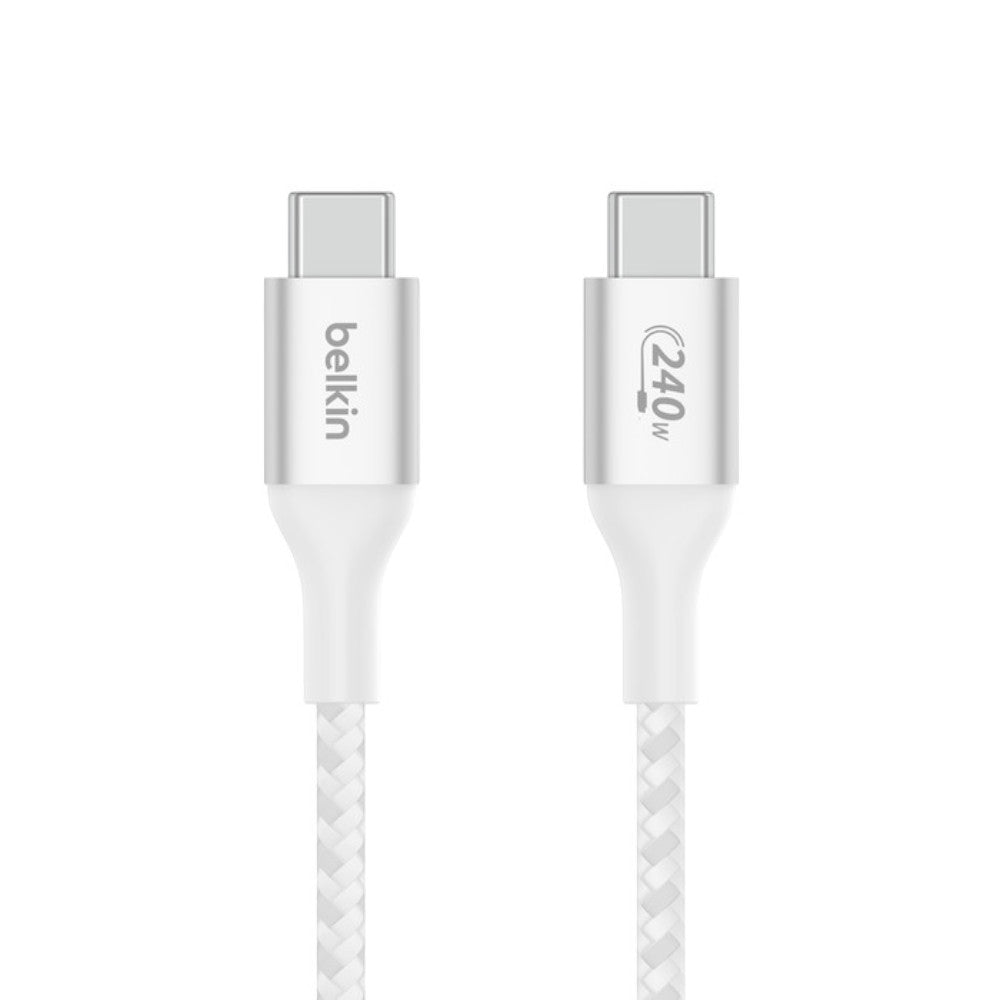 Cable Usb-C Belkin 240W / 2Mt / Blanco