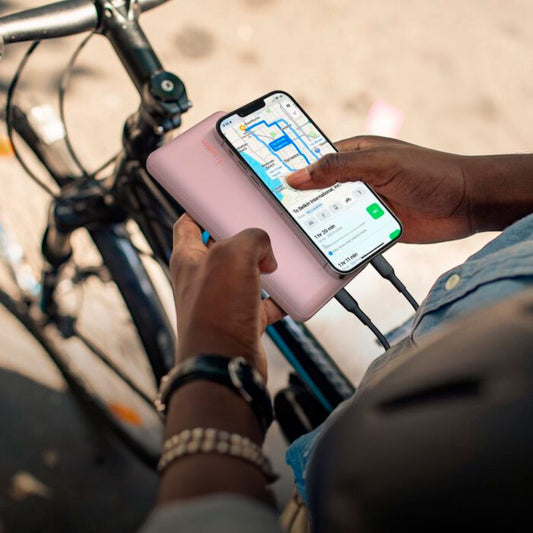 Batería Portátil Belkin Power Bank 20K / Usb-Ax2 / 15W / Rosa