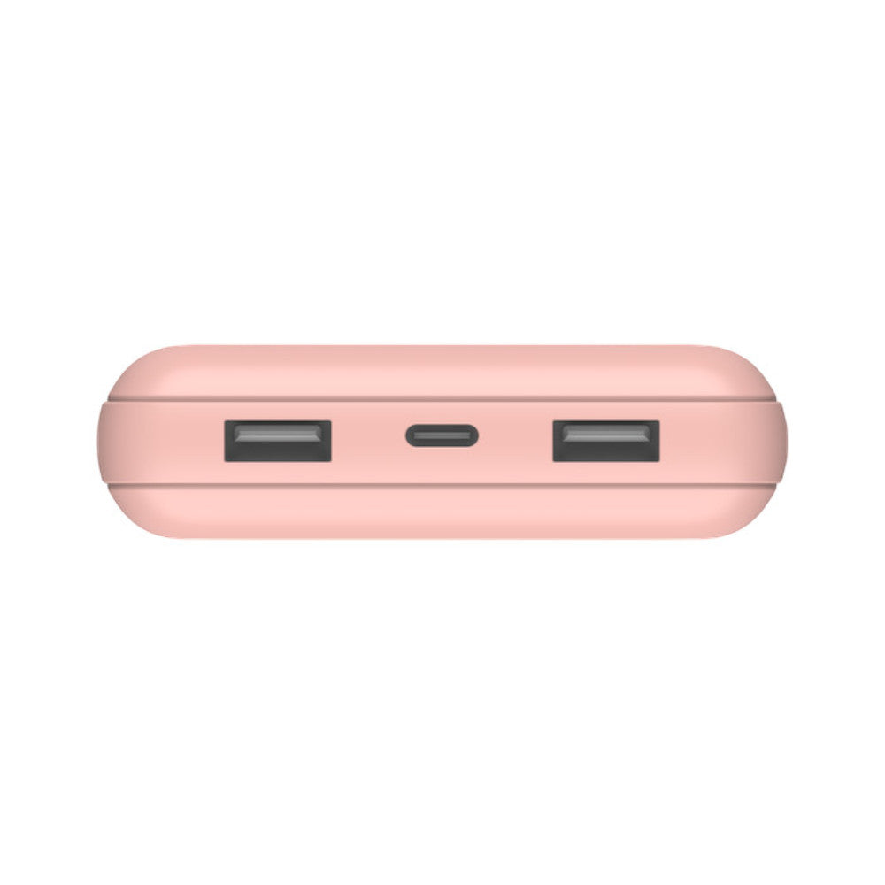 Batería Portátil Belkin Power Bank 20K / Usb-Ax2 / 15W / Rosa
