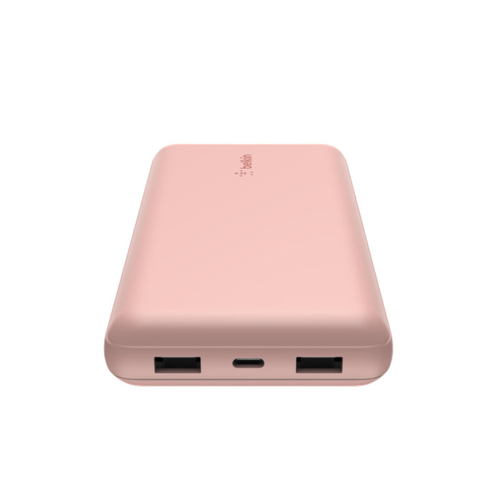 Batería Portátil Belkin Power Bank 20K / Usb-Ax2 / 15W / Rosa
