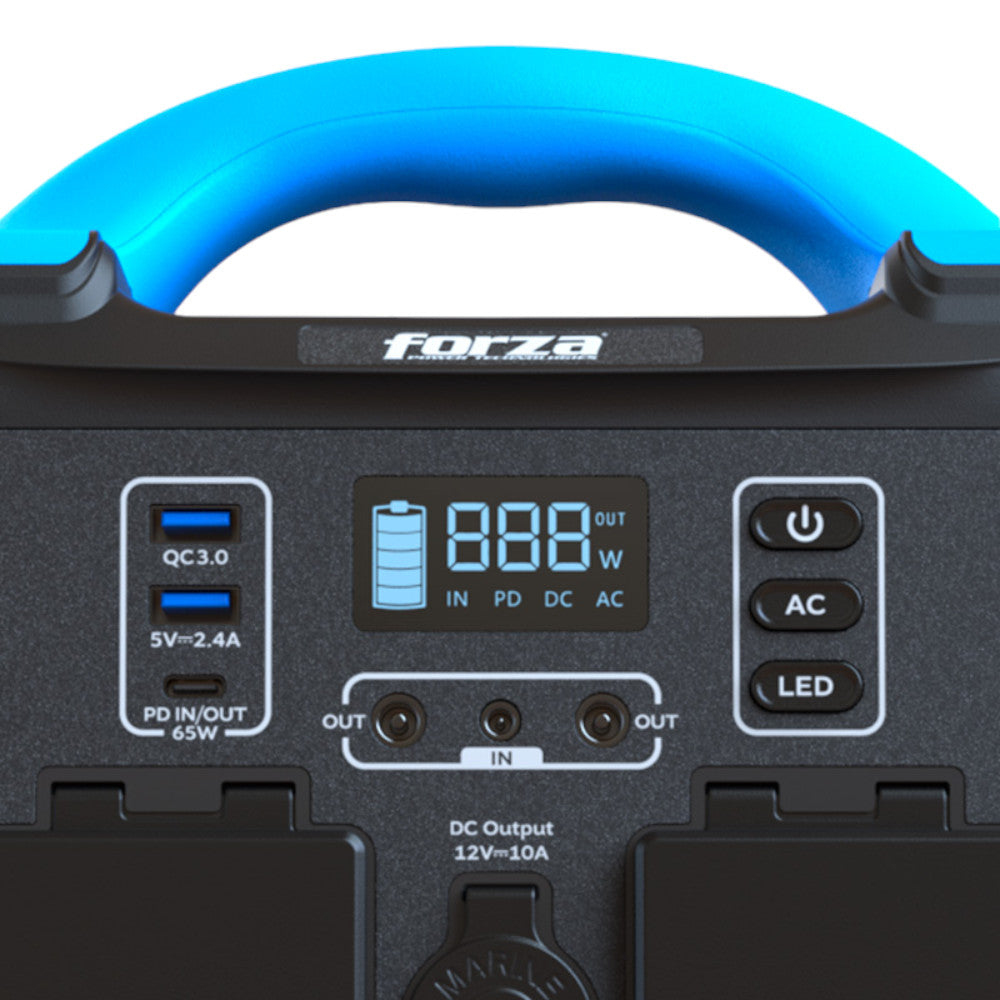 Generador Eléctrico Forza de Baterías LMFP / Portátil / 300W
