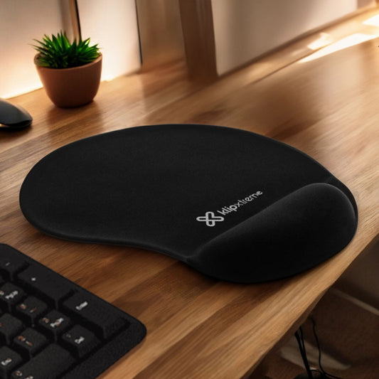 Mouse Pad Klip Xtreme de Gel / Negra
