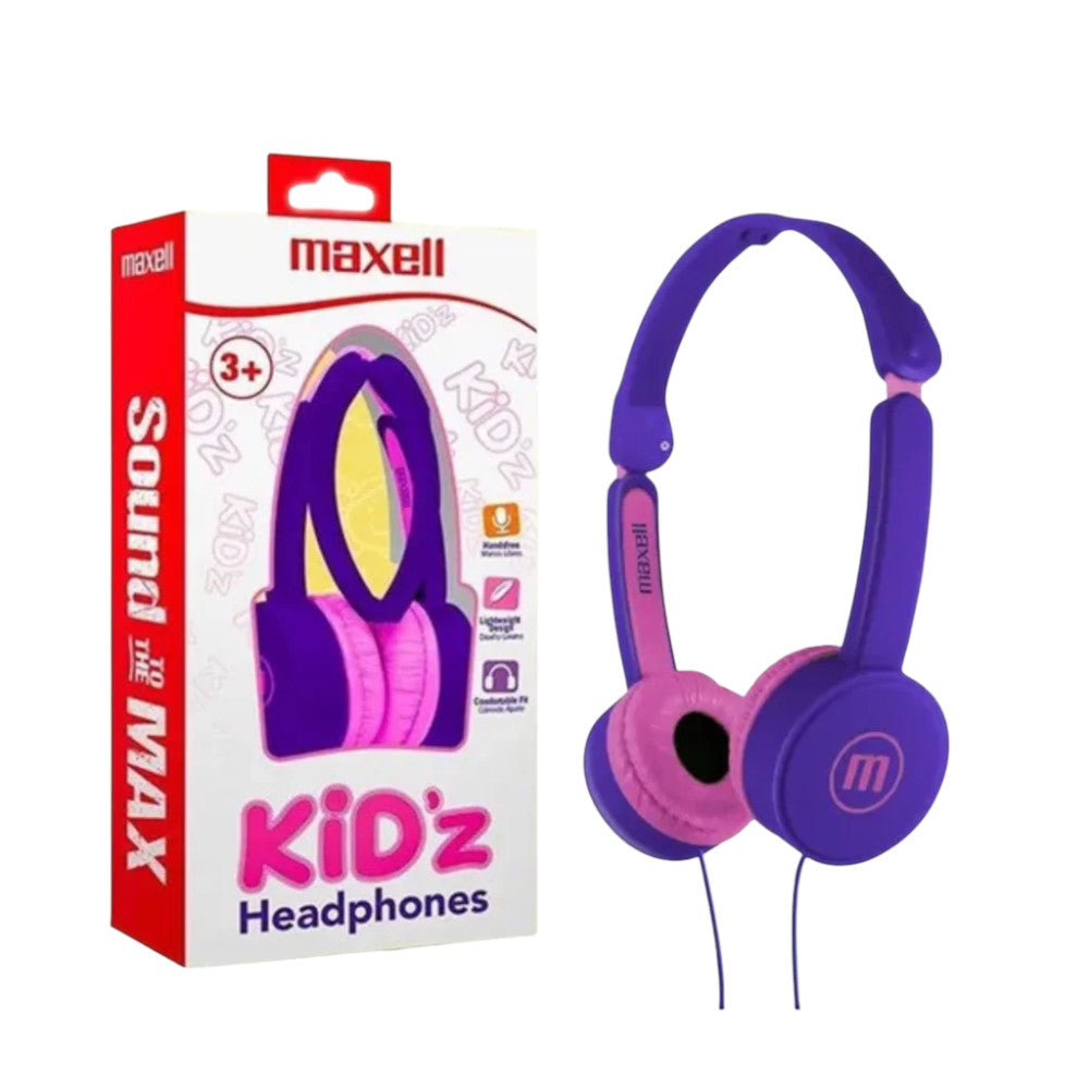 Audífonos Maxell Kz-13 Para Niños | Plegables