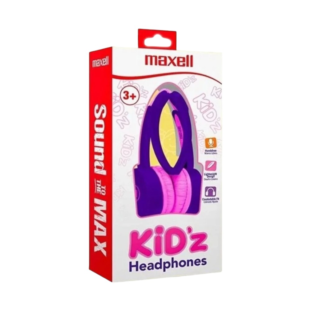 Audífonos Maxell Kz-13 Para Niños | Plegables