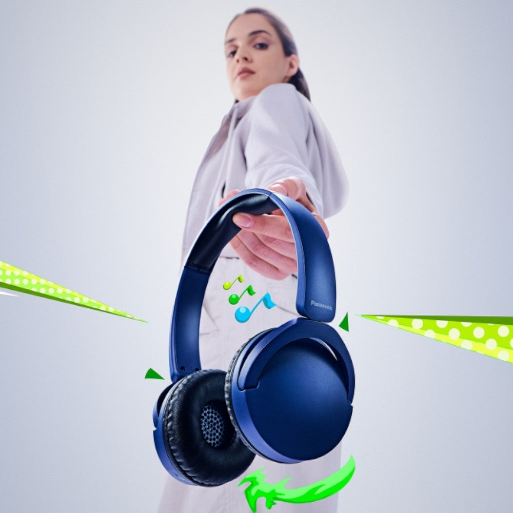 Audífonos Inalámbricos Panasonic / Bluetooth / Azul