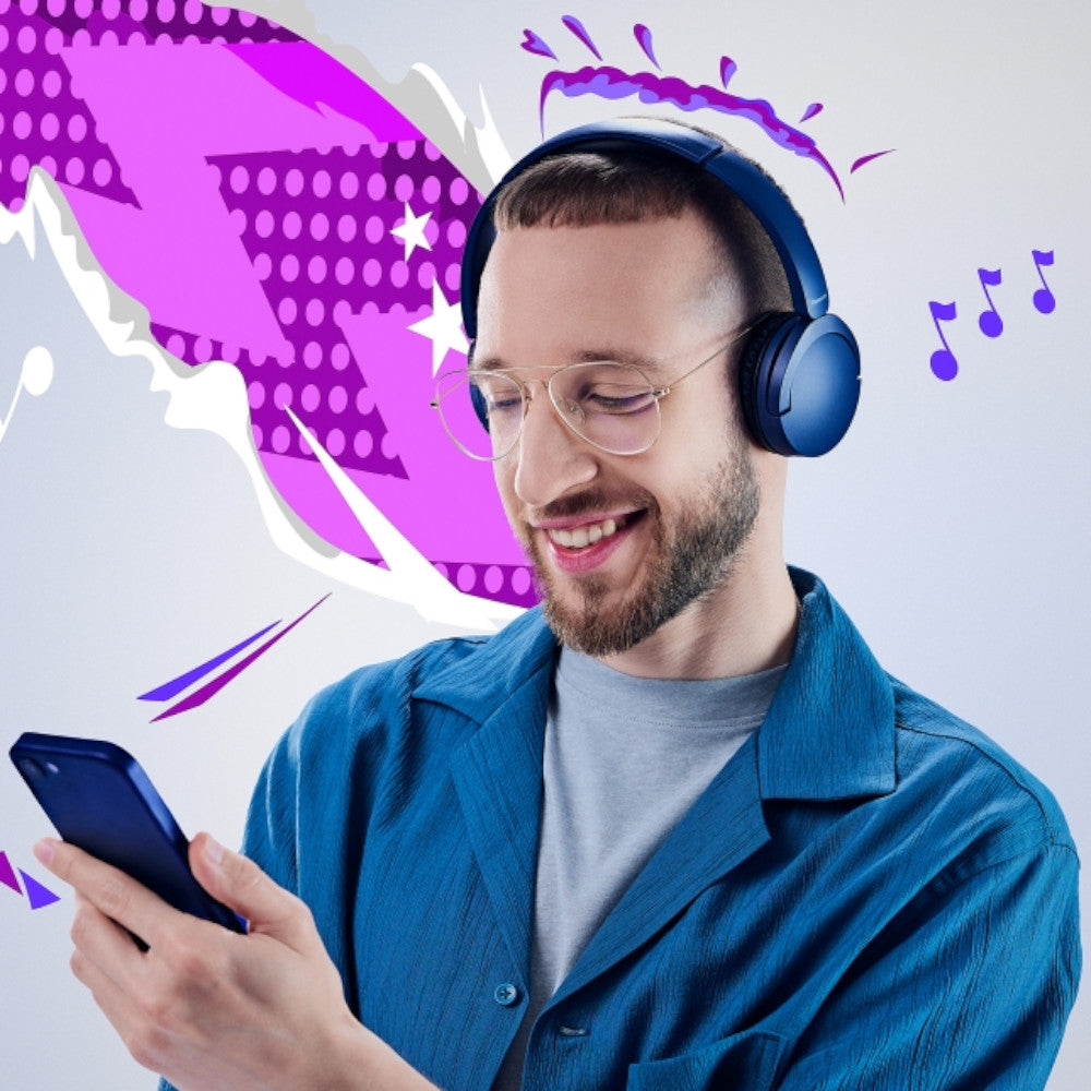 Audífonos Inalámbricos Panasonic / Bluetooth / Azul