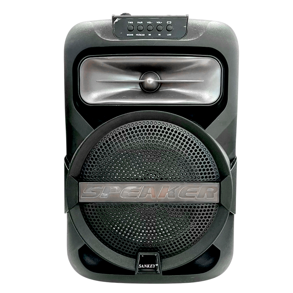 Bocina Portátil Sankey de 8" / Bluetooth / 8W