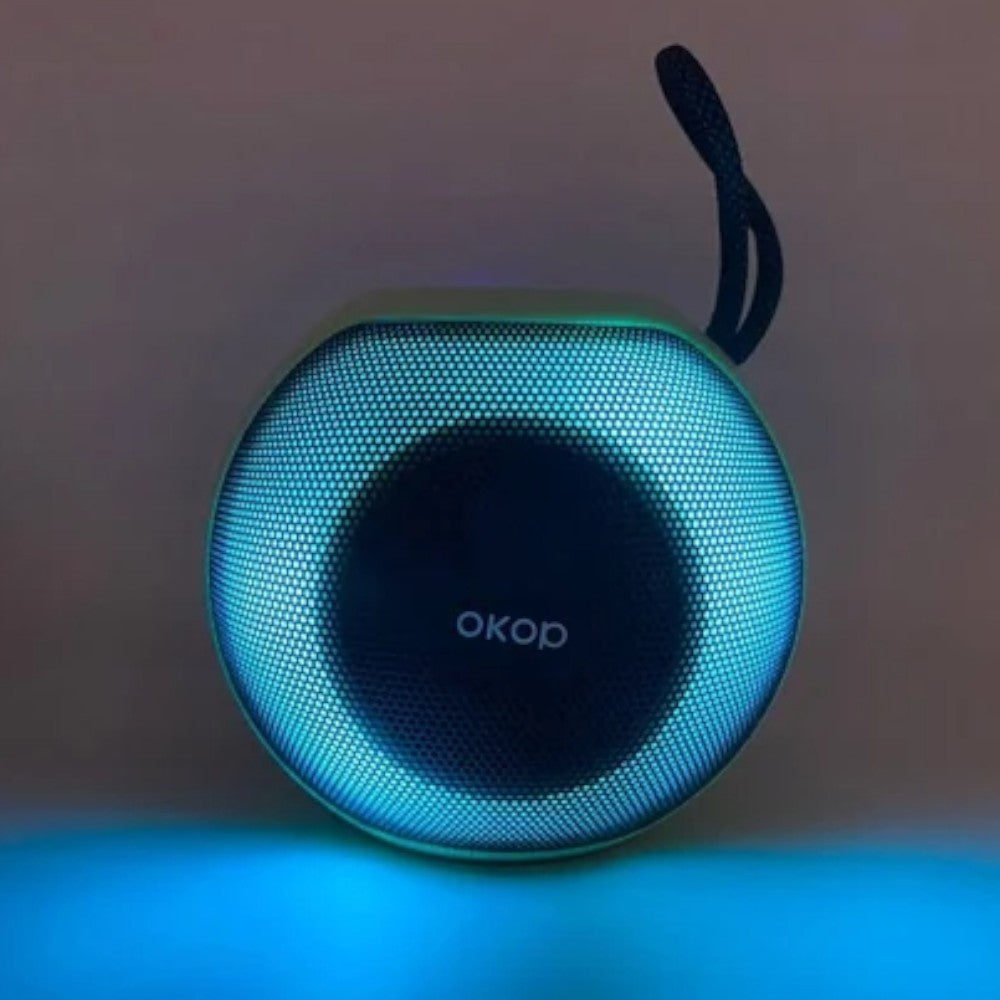 Bocina Portátil Home Elegance OKOP / Redonda / 5W / Surtida