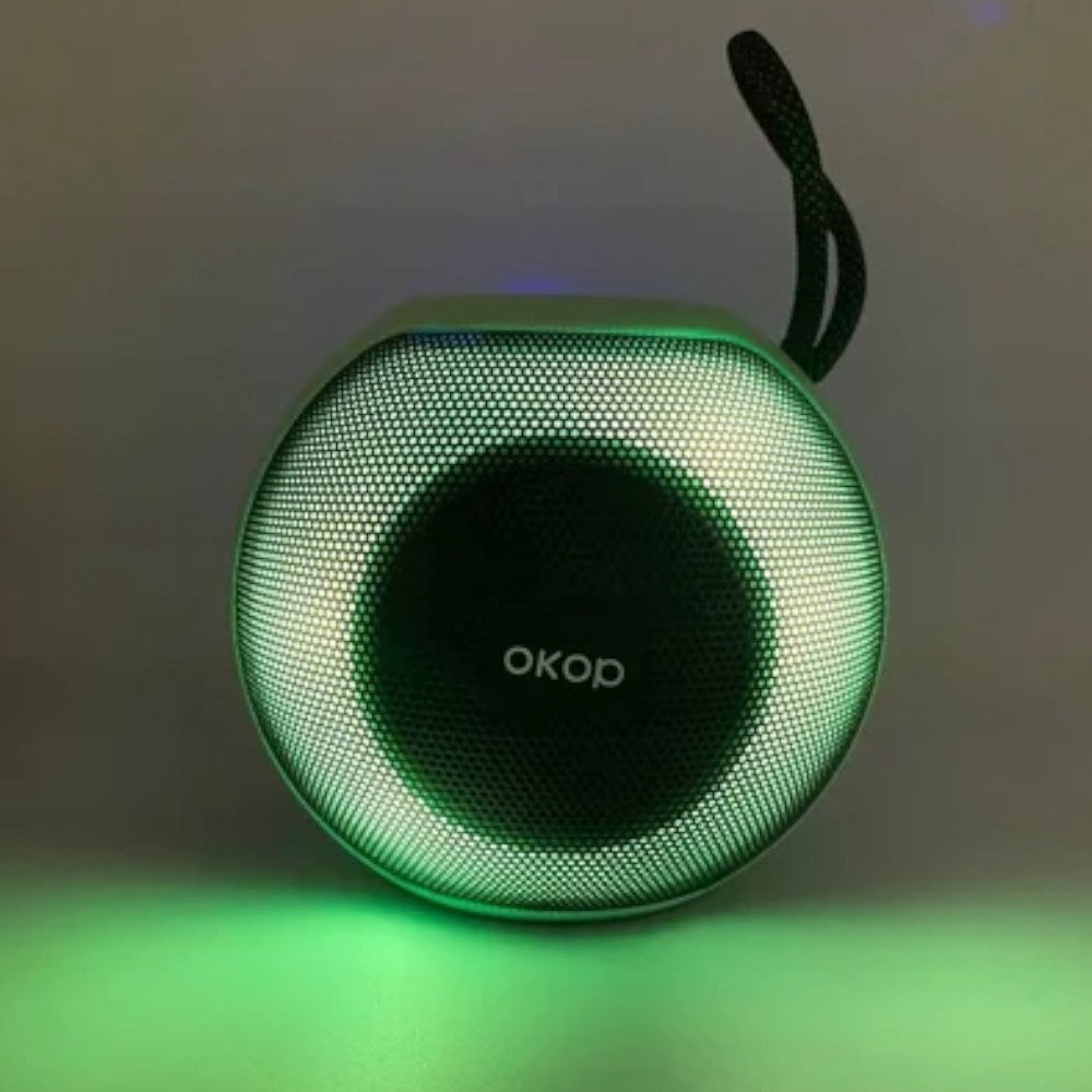 Bocina Portátil Home Elegance OKOP / Redonda / 5W / Surtida