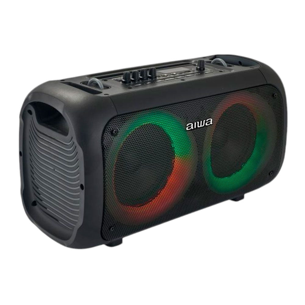 Bocina Aiwa 400W Pmpo / Luces LED Multicolor / Horizontal - AWPOH35