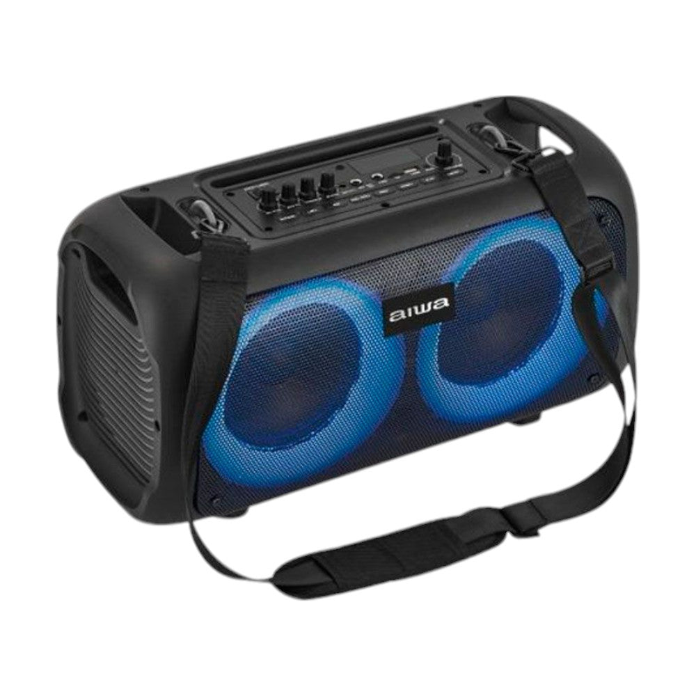 Bocina Aiwa 400W Pmpo / Luces LED Multicolor / Horizontal - AWPOH35