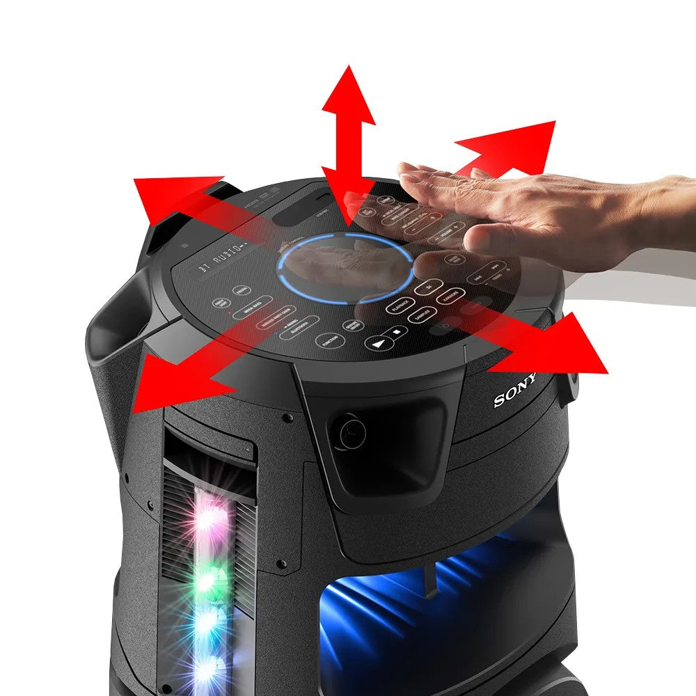 Bocina Sony V73 Con Ruedas / Bluetooh