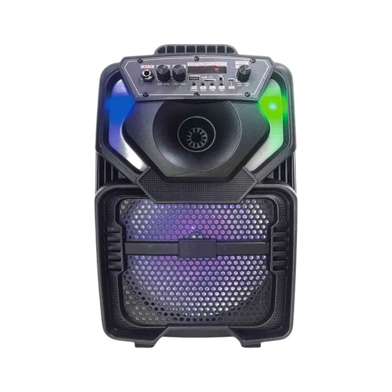 Bocina Recargable Premier 8"x2 / FM / BT