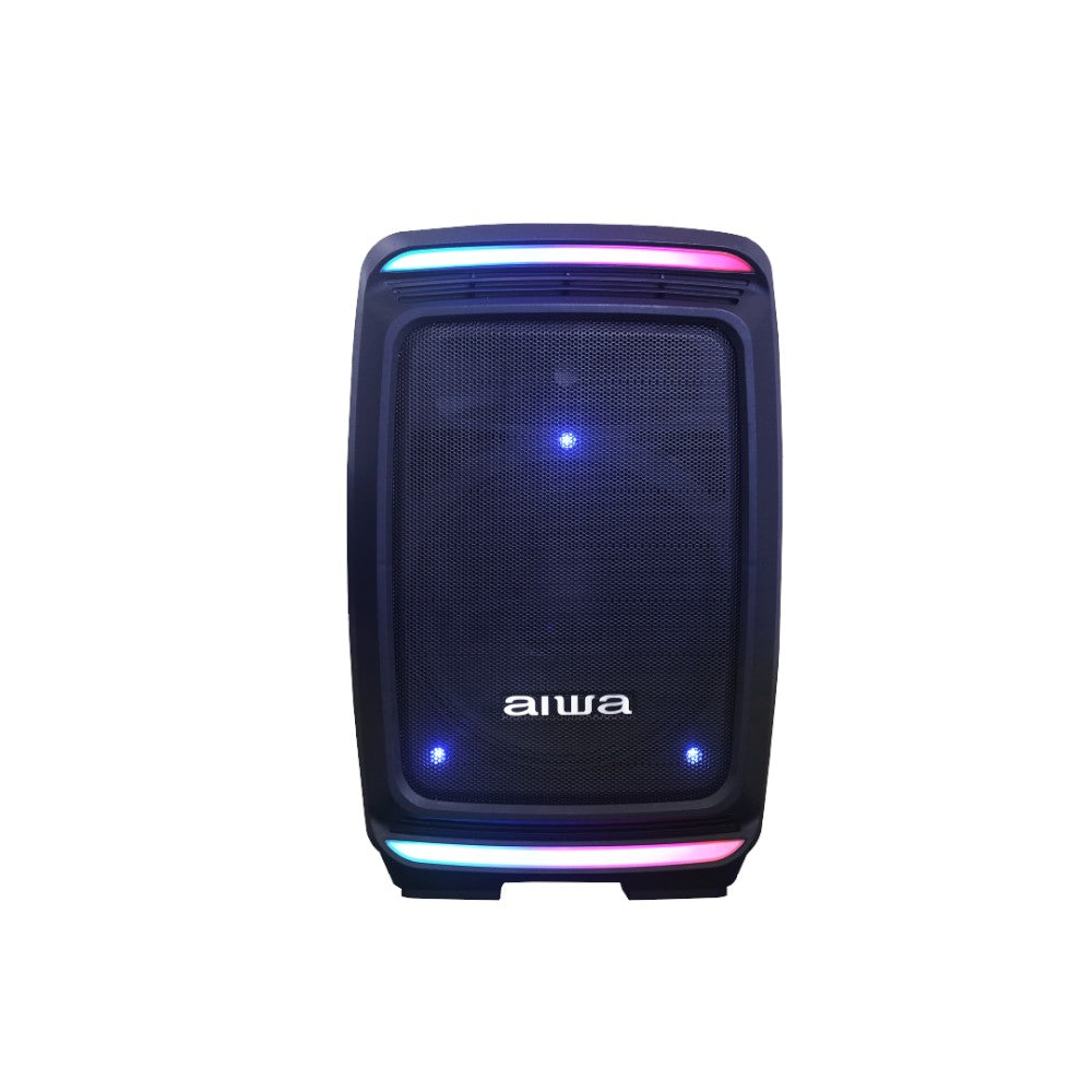 Bocina Aiwa 14" / 1000W / FM, AUX y Micrófono / Negra