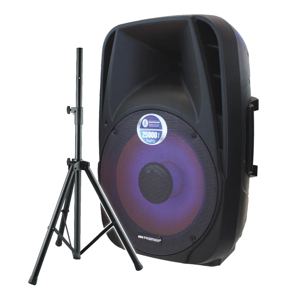 Bocina Premier USB-SD-BT-FM-TRIP 15" de 25,000 Watts