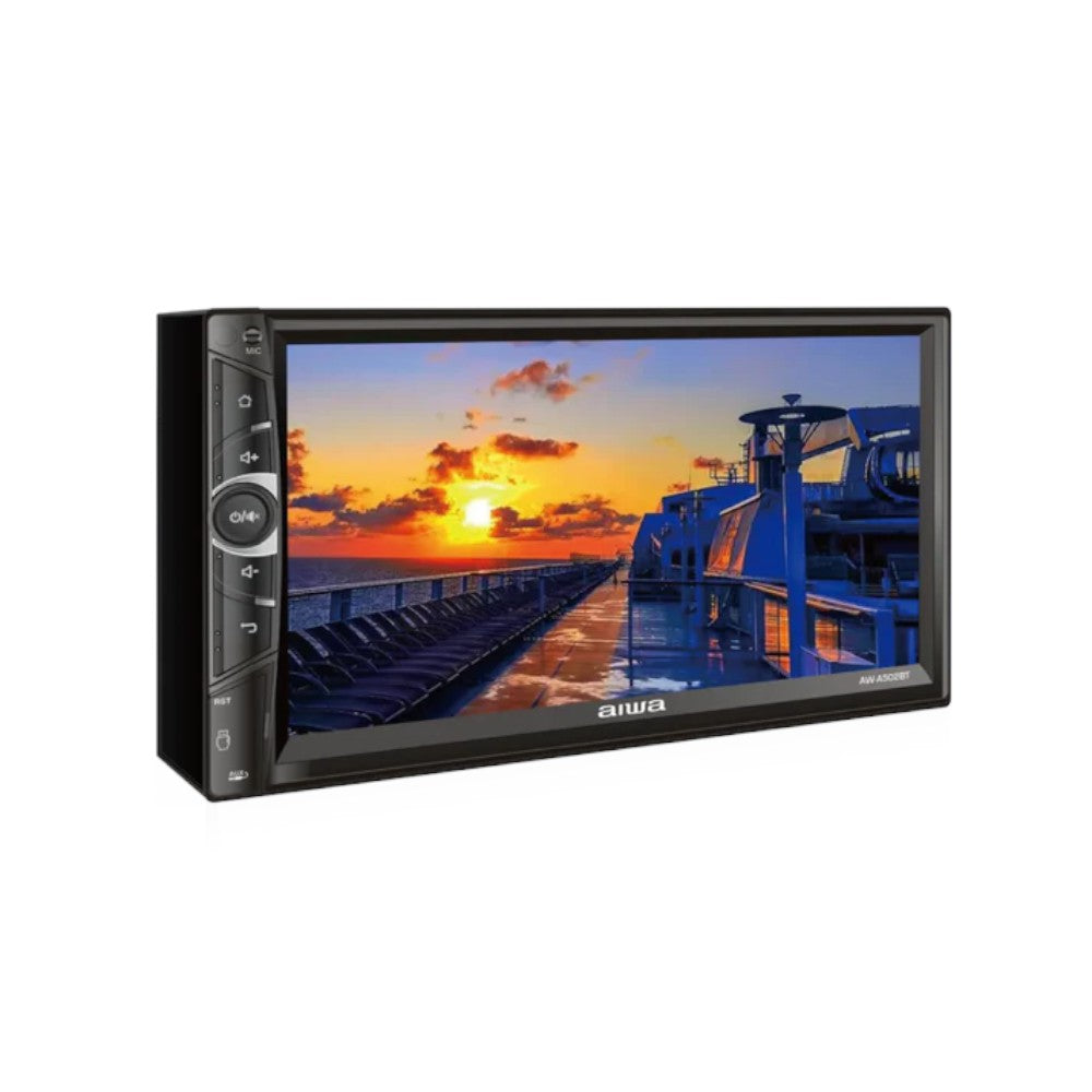 Pantalla Táctil Aiwa QLED 7" Para Carro | Negro | AW-A502BT
