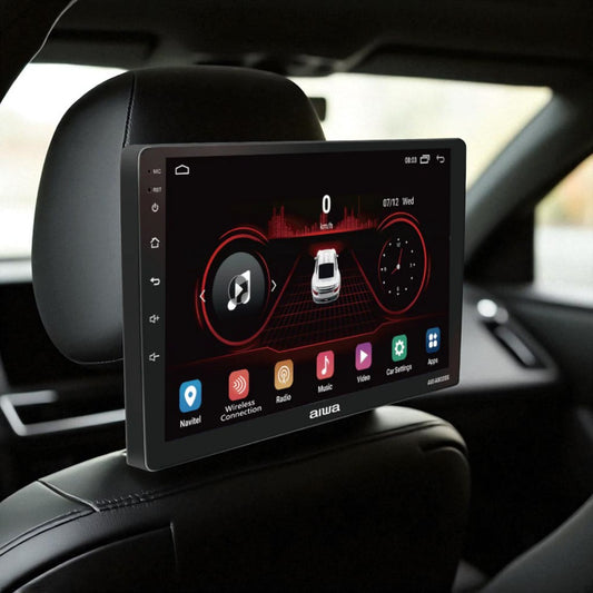 Pantalla Táctil Aiwa QLED 9" Con GPS Para Carro | Negro | AW-A802BS