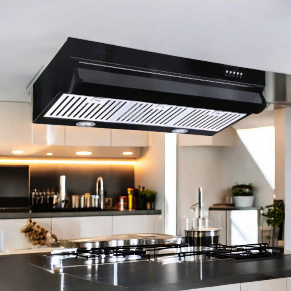 Extractor de Grasa Drija Compatto 76 / 30" / 3 Velocidades / Negro