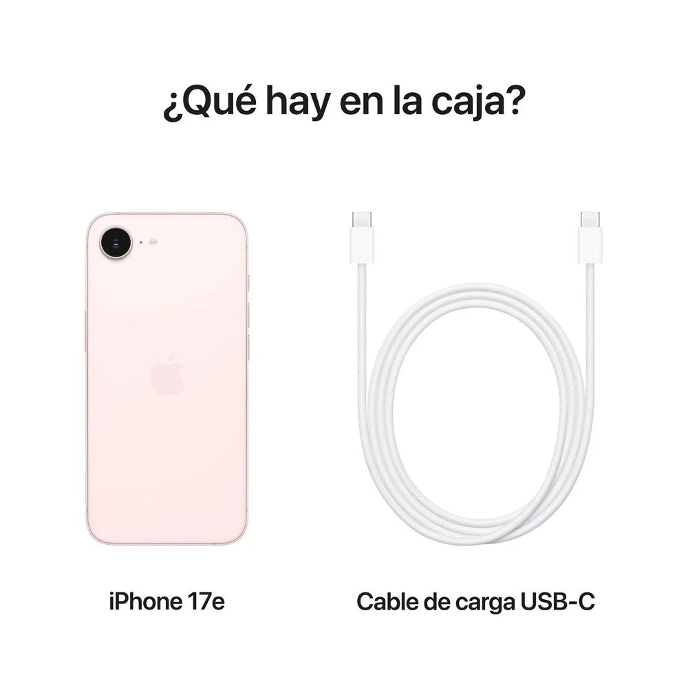 iPhone 17e / 256 GB / Rosado