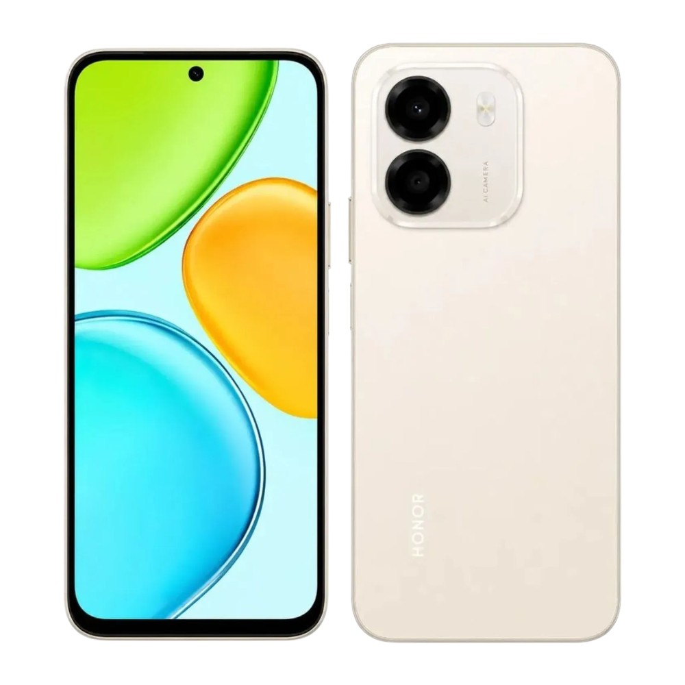 Celular HONOR X6e 4GB RAM / 128GB SSD / Dorado Amanecer