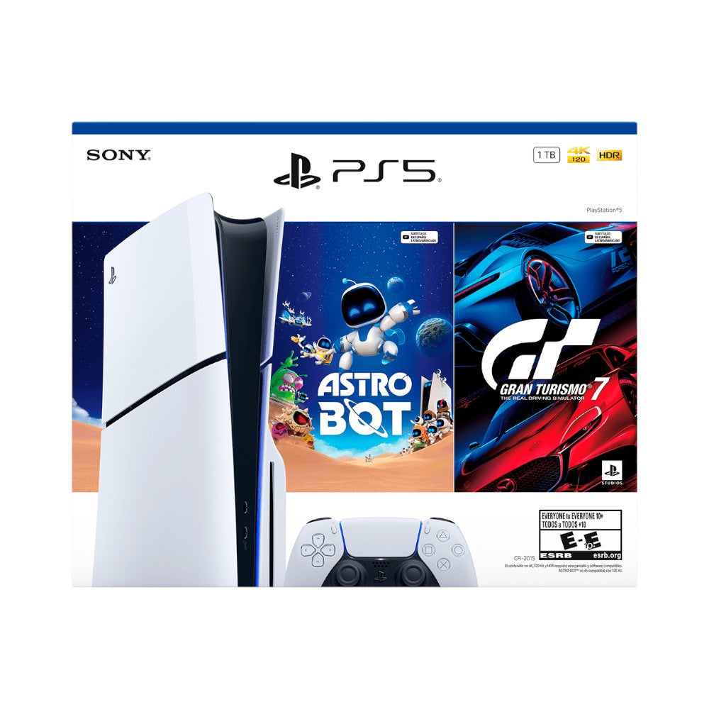 Consola PS5 Standard 1TB / (2015) Con Astro Bot Y Gran Turismo 7