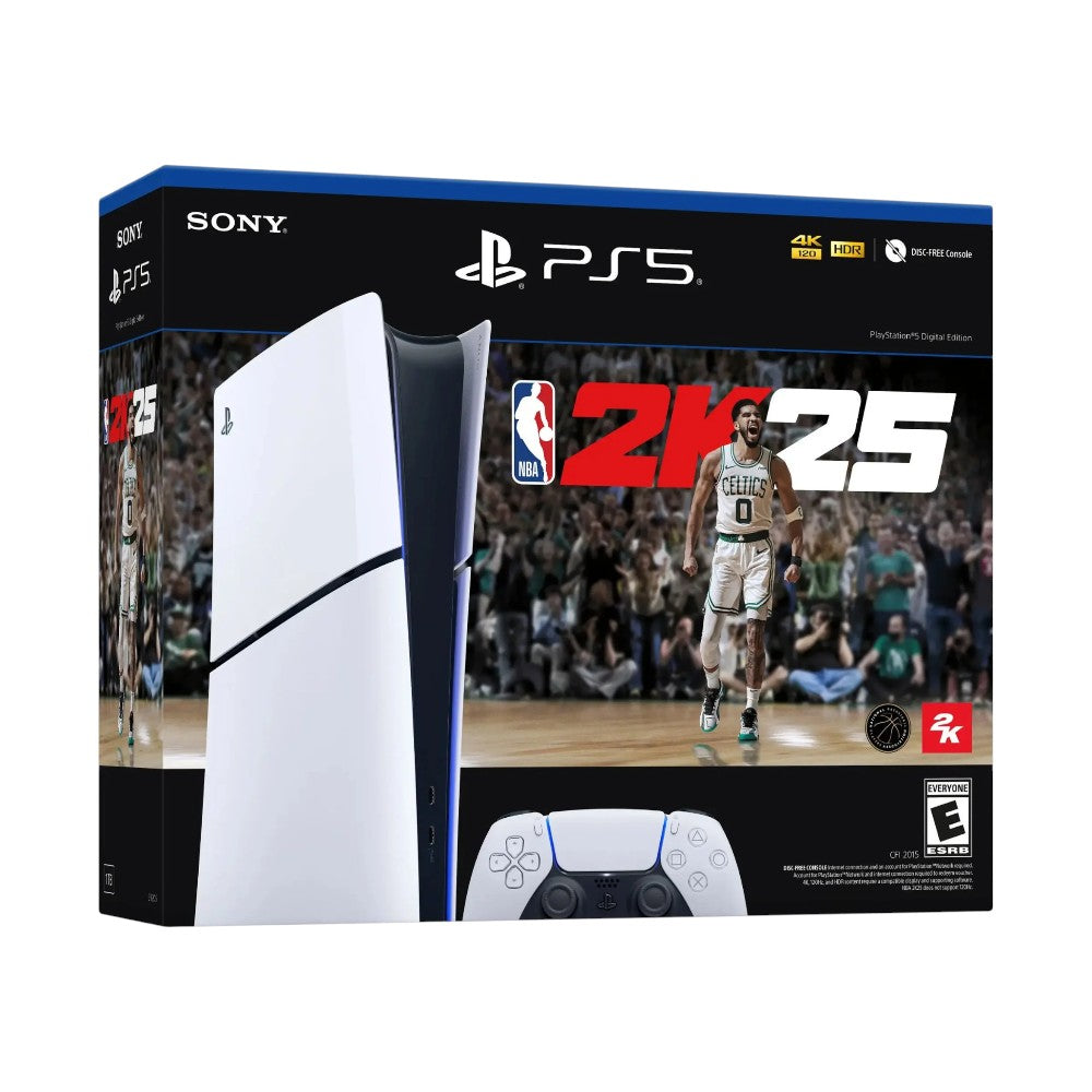 Consola Sony PS5 Slim Digital Edition / NBA 2K25 / Blanca