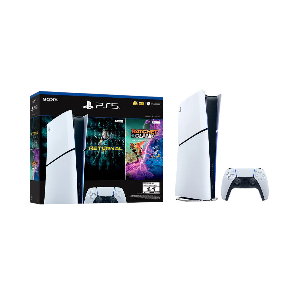 Consola Sony PlayStation 5 Slim Digital / 1Tb / 2 Juegos / Returnal/Ratchet & Clank Bundle