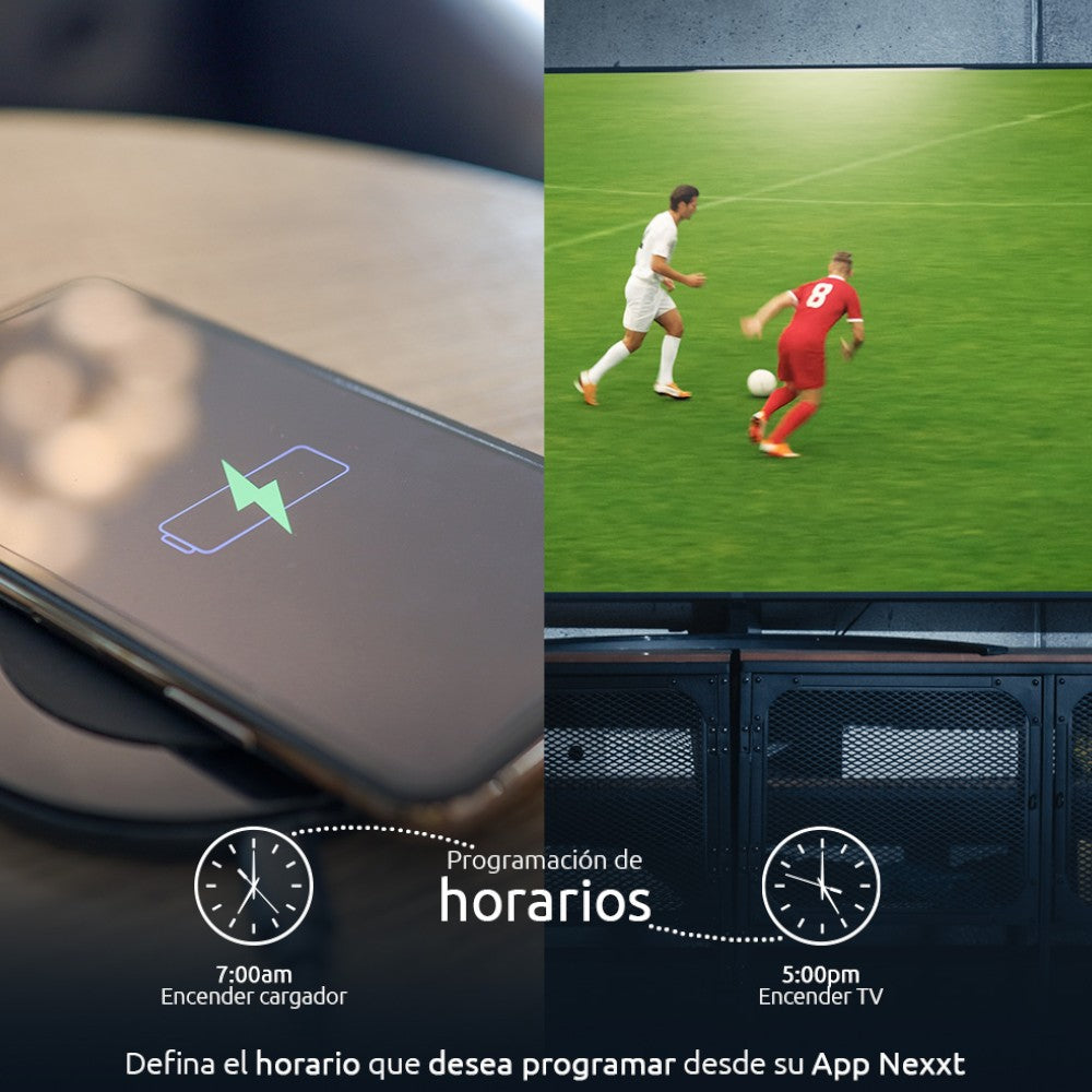 Enchufe Inteligente Nexxt Solutions 110/120V / Con Tecnología Matter