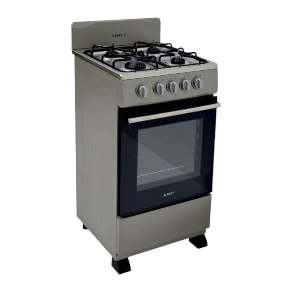 Estufa Sankey 20" / 4 Quemadores / Gris