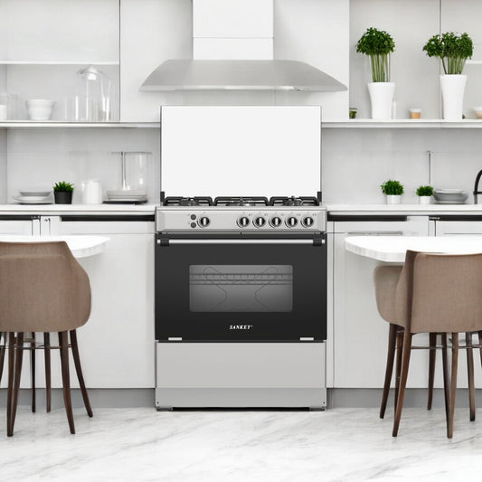 Estufa Sankey 30" / 5 Quemadores / BERTA SL5G