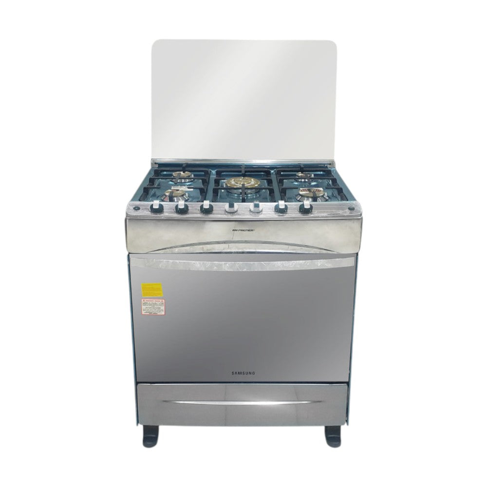 Estufa A Gas Premier 30" / 5 Quemadores / Acero Inoxidable