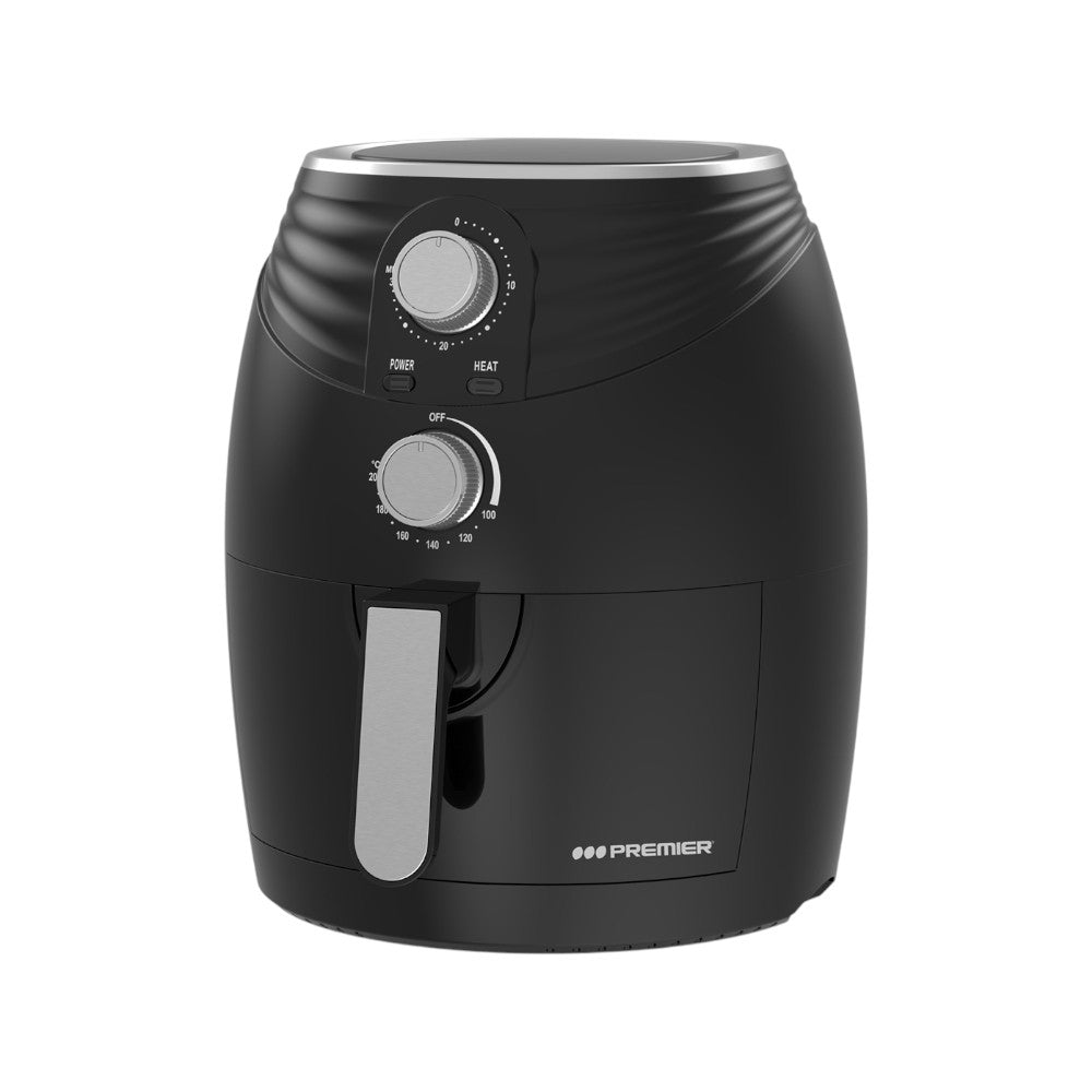 electronica-freidora de aire electrica premier -3.5 litros-Negro