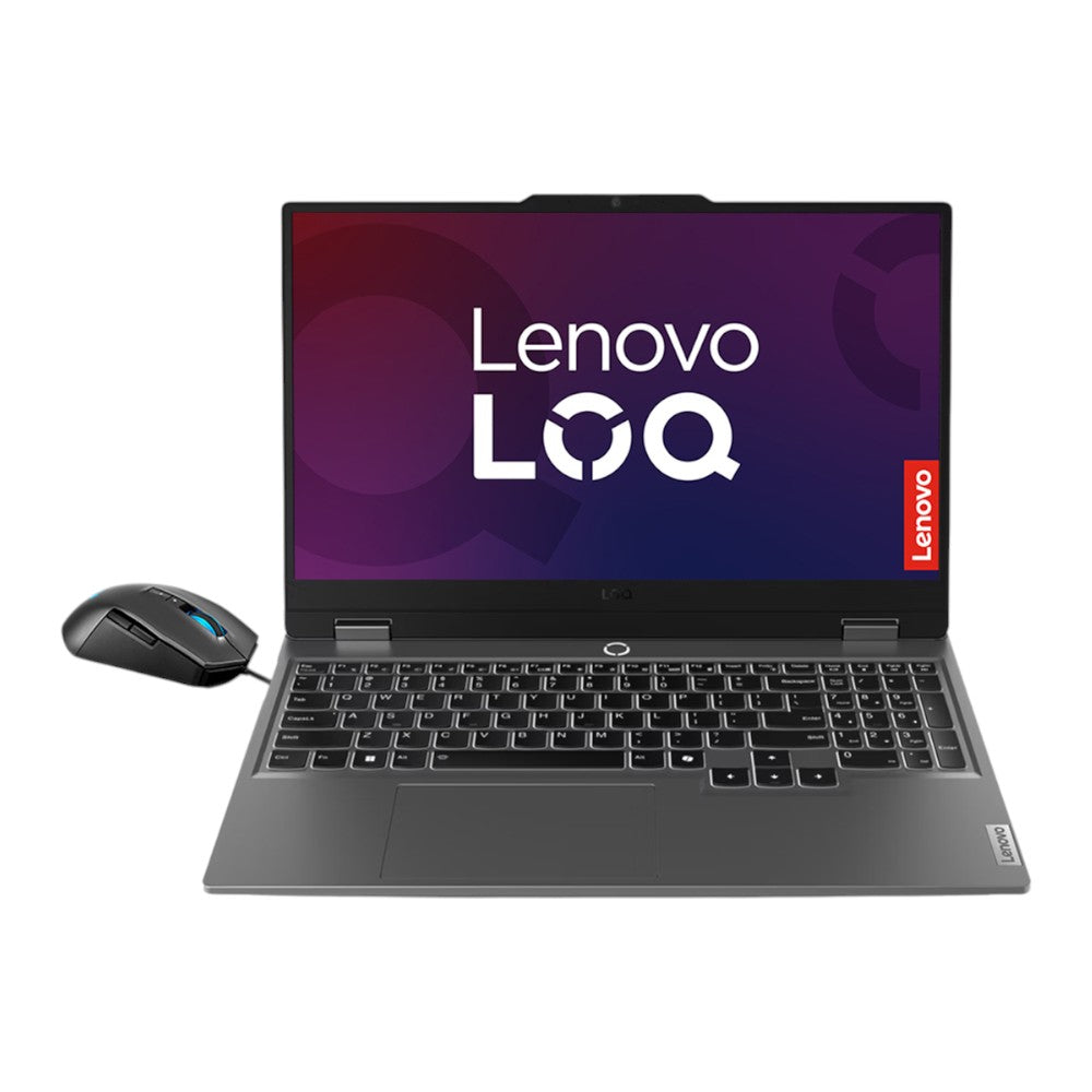 Lenovo LOQ, 15.6" FHD, AMD Ryzen 5 7235HS, 16GB, 512GB SSD, NVIDIA GeForce RTX 3050 6GB + Mouse