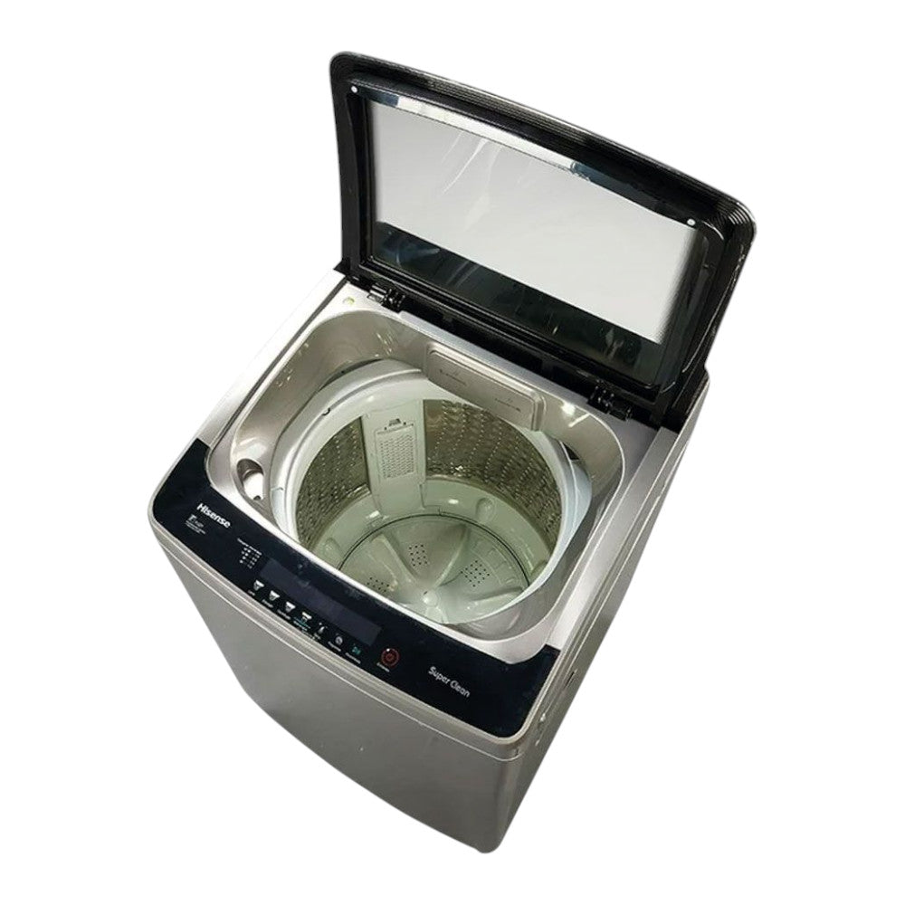 Lavadora Automática Hisense 21Kg / Carga Superior - Gris Oscuro