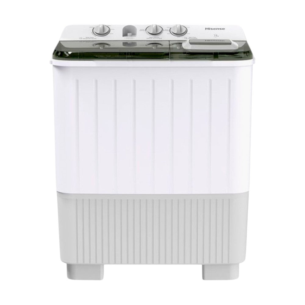 Lavadora Hisense Semi-Automática 13Kg / Doble Tina / Blanco/Gris