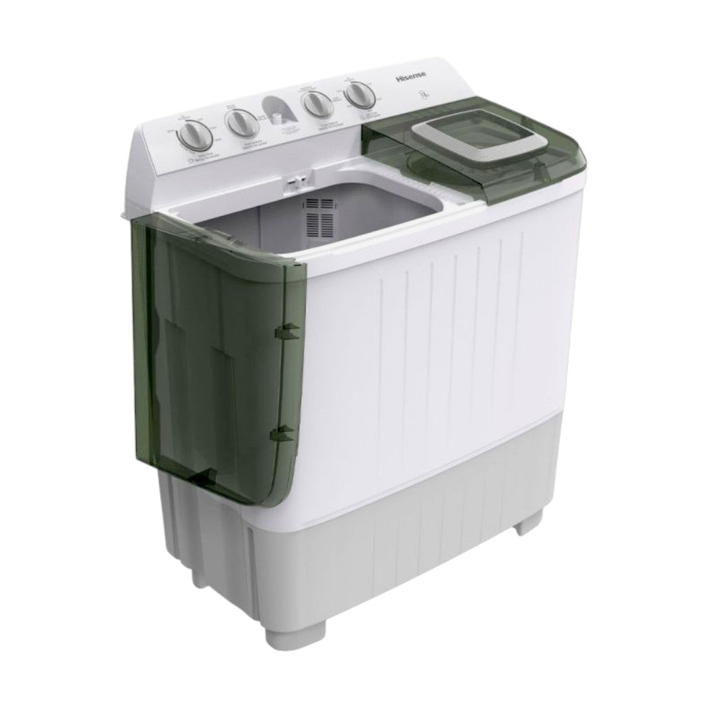 Lavadora Hisense Semi-Automática 13Kg / Doble Tina / Blanco/Gris