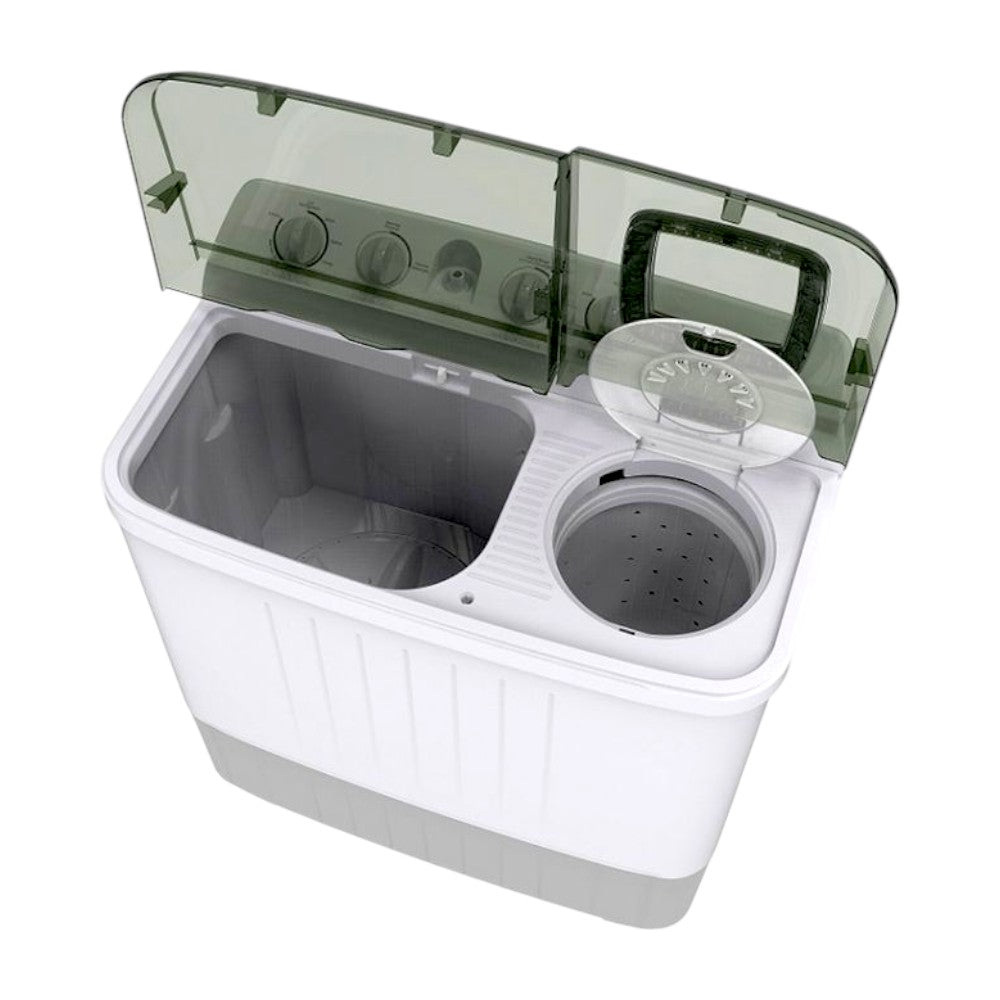 Lavadora Hisense Semi-Automática 13Kg / Doble Tina / Blanco/Gris