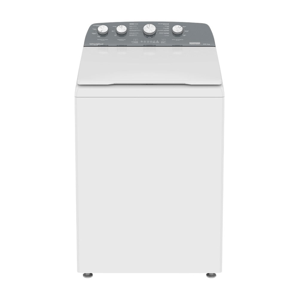 Lavadora Whirlpool de 20Kg / Carga Superior / Xpert System / Blanca