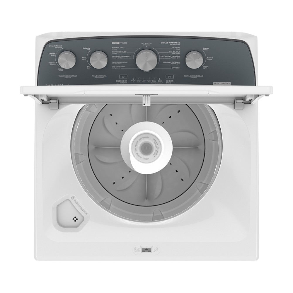 Lavadora Whirlpool de 20Kg / Carga Superior / Xpert System / Blanca