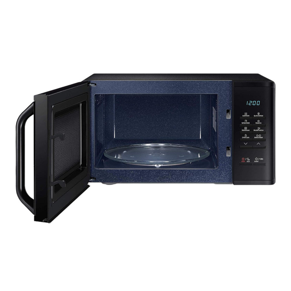 Microonda Samsung de 23 Litros- Negro / Interior de Cerámica